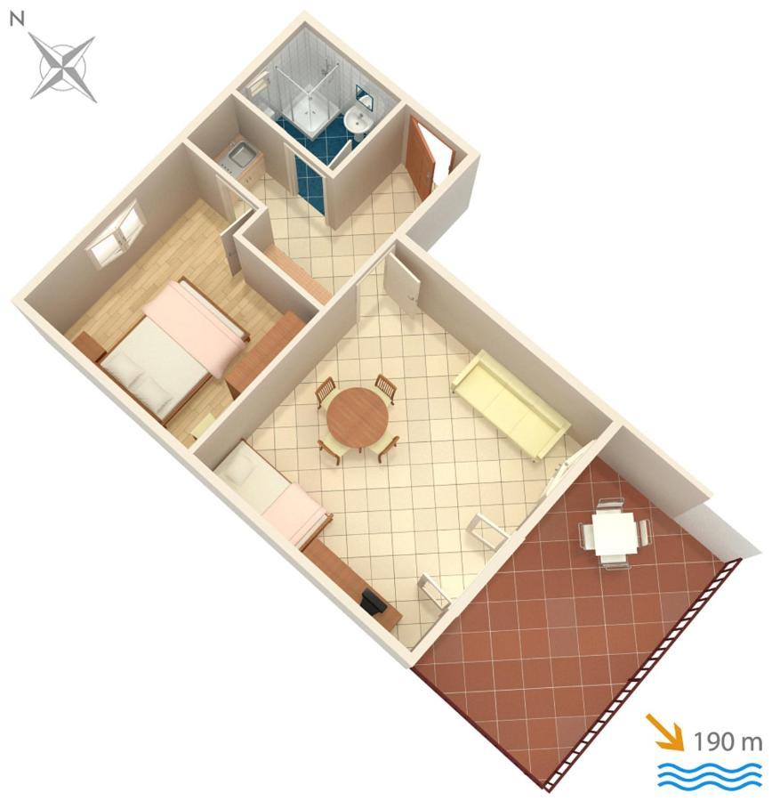 Apartments By The Sea Rastici, Ciovo - 2104 Τρογκίρ Εξωτερικό φωτογραφία